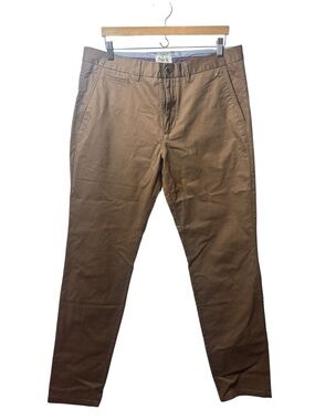 Brown Men’s Casual Chino Pants Perk 36/34